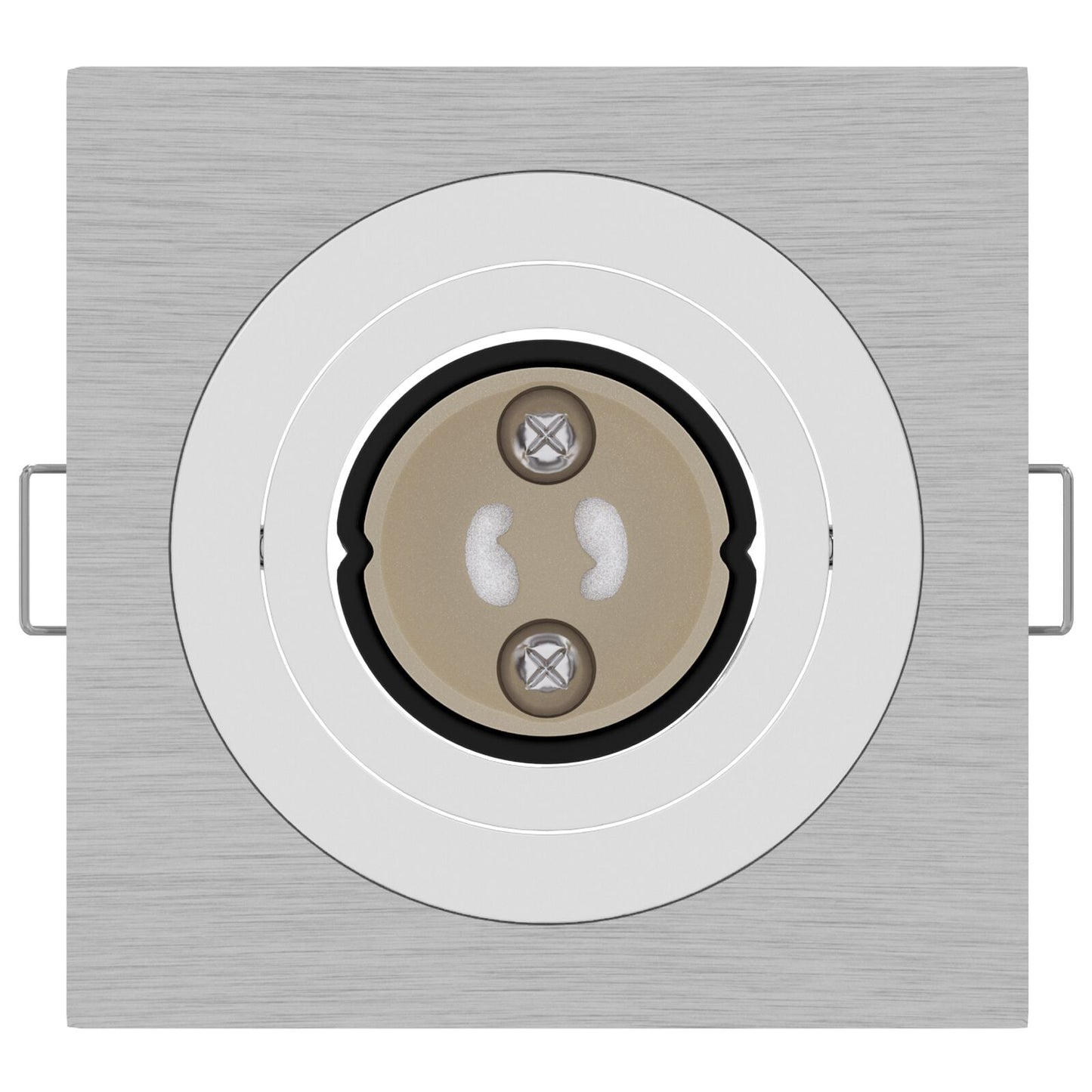 Ingebouwde Spots 24 Stuks Vierkante Gu10 Zilver 91X91 Mm