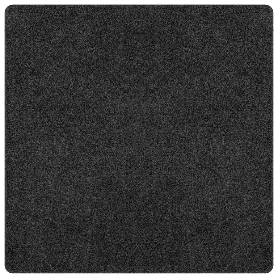 Shaggy Vloerkleed Met Latex Achterkant Donkergrijs 200 x 200 cm