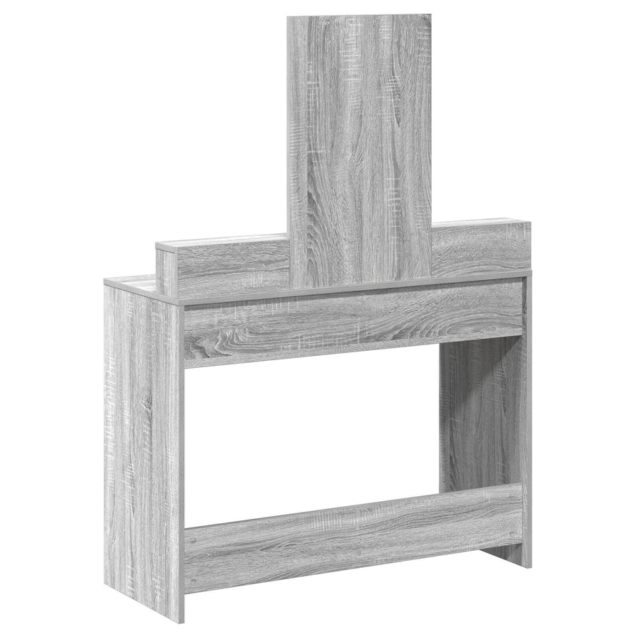 Kaptafel Met Lades Grijs Sonoma 100 x 41 x 140 cm Grijze sonoma