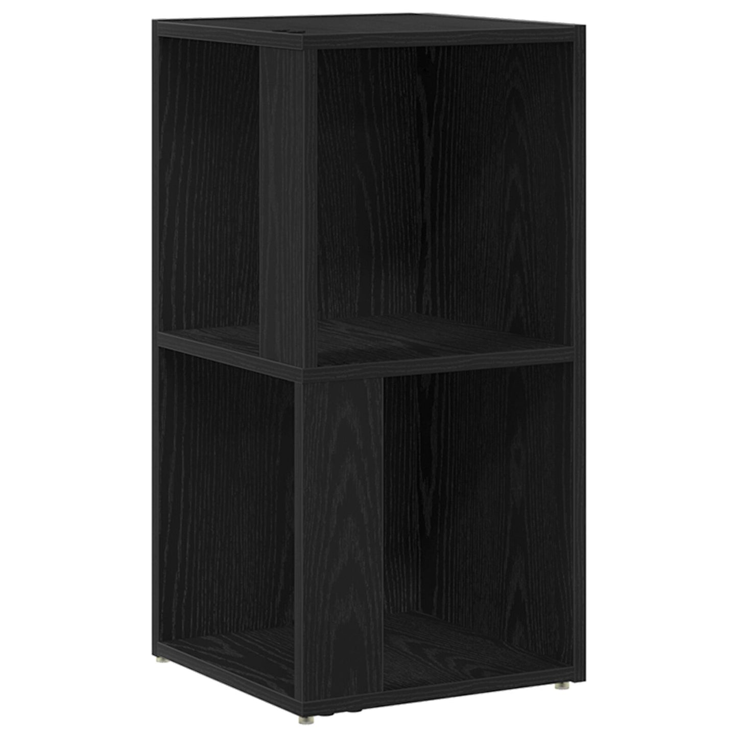 Hoekkast Zwart Eiken 33X33X67 Cm Bewerkte Hout