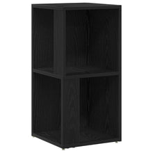 Hoekkast Zwart Eiken 33X33X67 Cm Bewerkte Hout