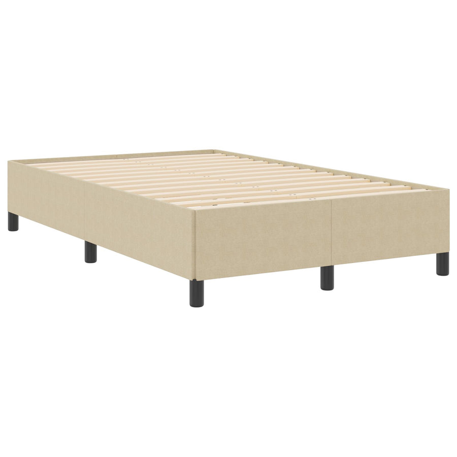Bedframe Corduroy Stof Lichtgroen Grijs 120 x 190 cm