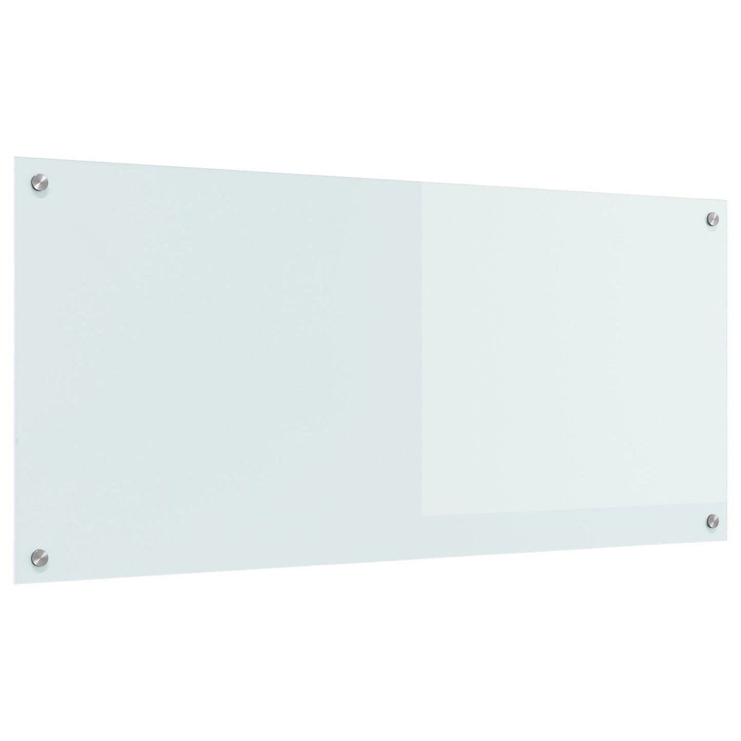 Keuken Achterwand 110X50X0,6 Cm Gelaagd Glas Wit 110 x 50 cm