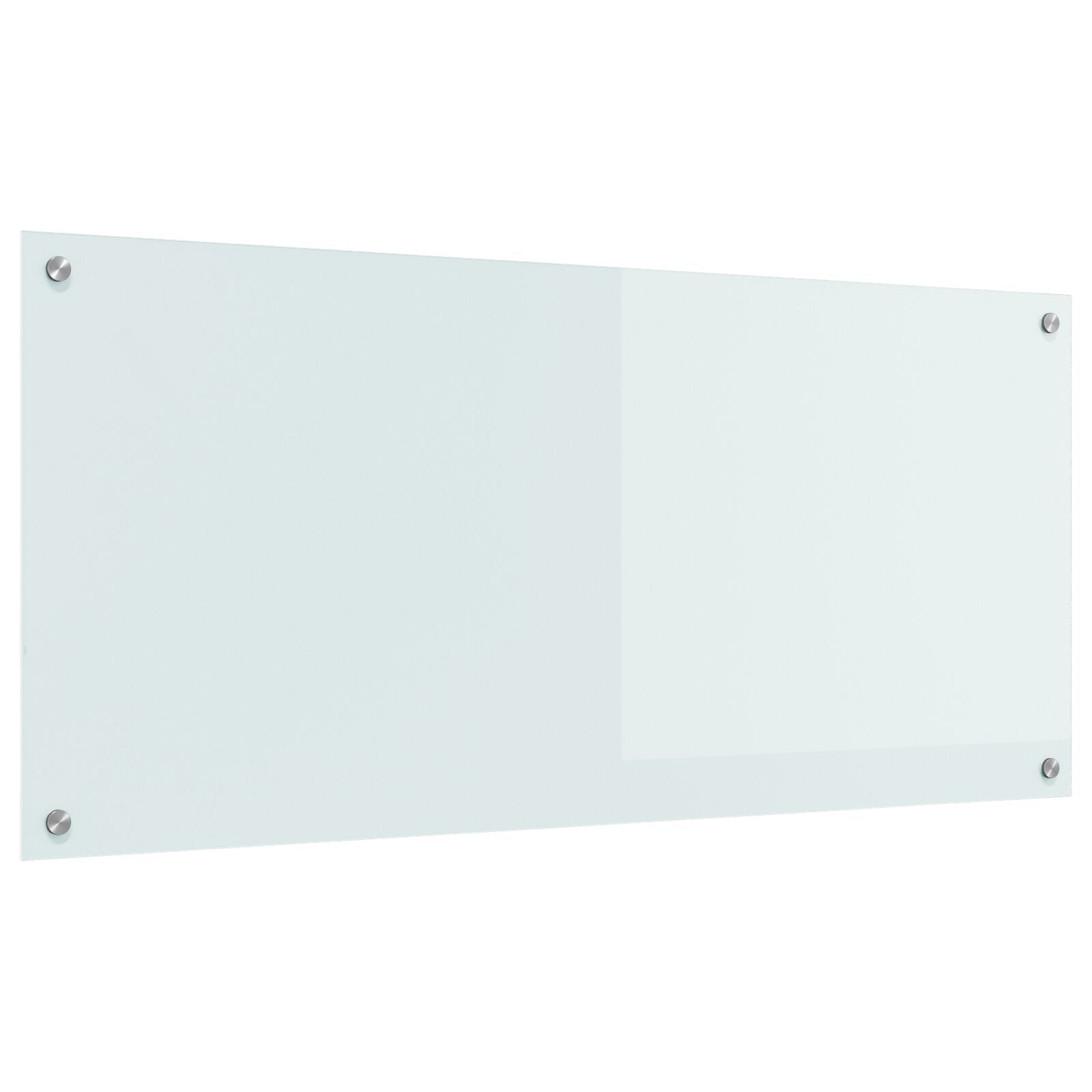 Keuken Achterwand 110X50X0,6 Cm Gelaagd Glas Wit 110 x 50 cm