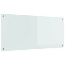 Keuken Achterwand 110X50X0,6 Cm Gelaagd Glas Wit 110 x 50 cm