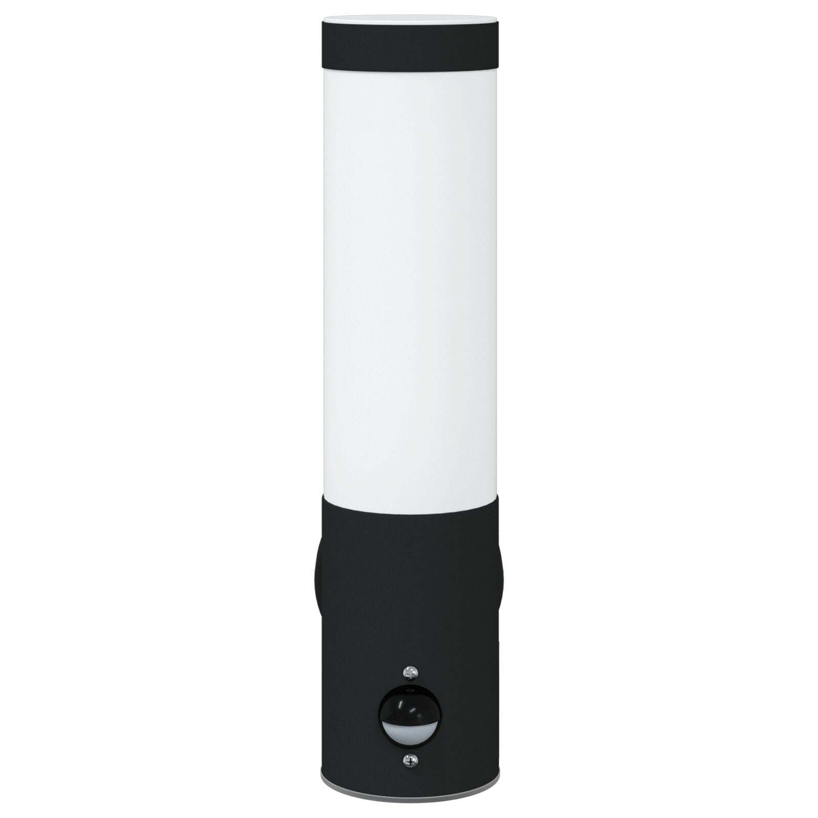 Buitengevelverlichting Rvs Ip44 1 Zwart met sensor