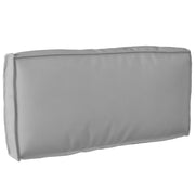 Pallet Cushion Set 2 pcs Grey Oxford Fabric