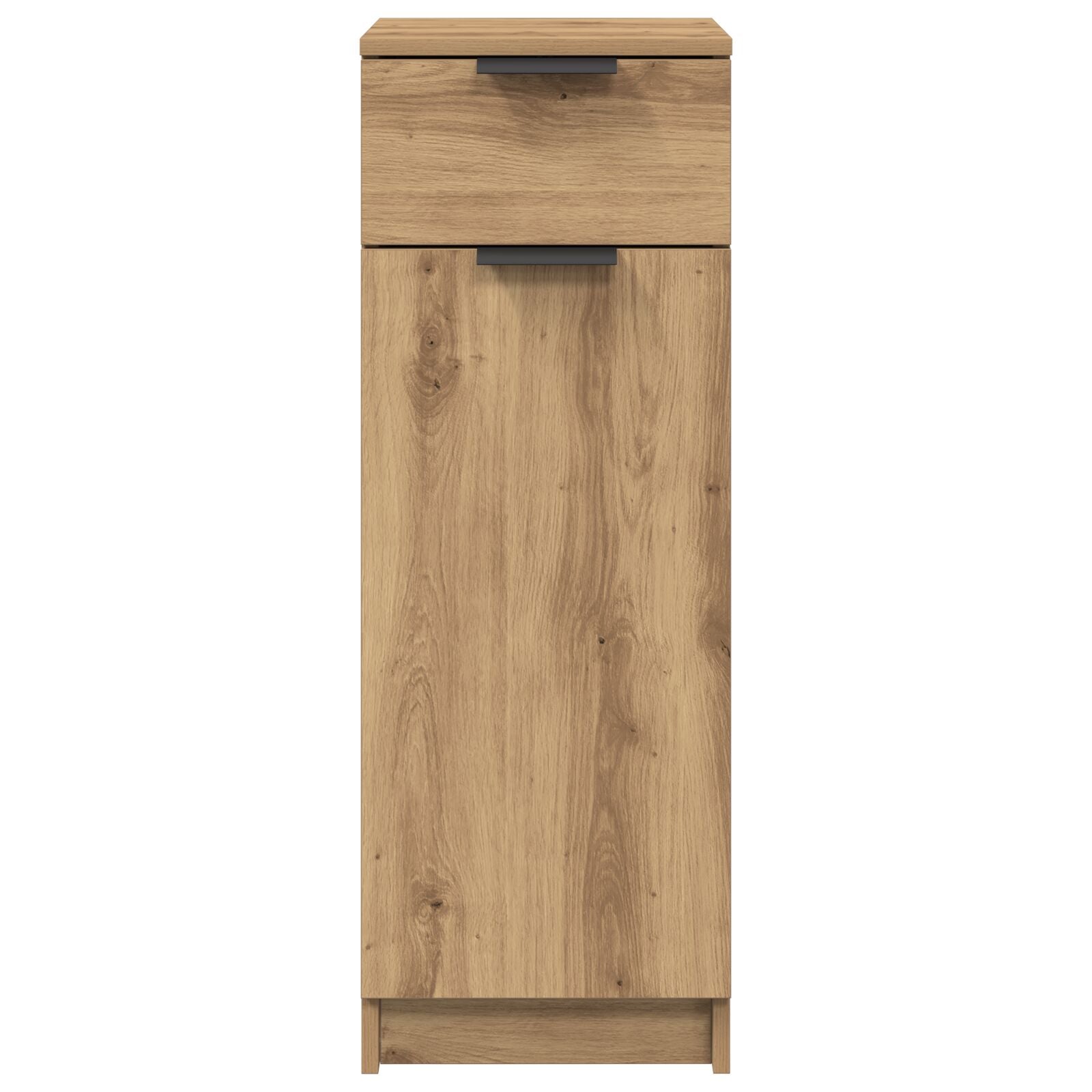 Badkamerkast 32X34X90 Cm Gefabriceerd Hout Ambachtelijk eiken