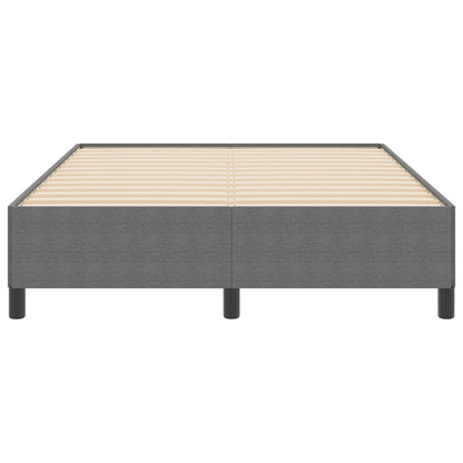Bedframe Corduroy Stof Lichtgrijs 140 x 200 cm