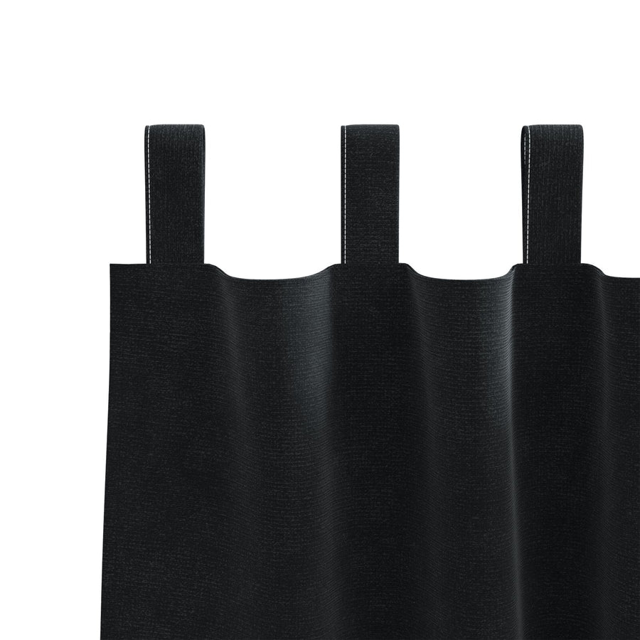 Blackout Gordijnen 2 Stuks Fluweel Zwart 140 x 260 cm met ophanglussen