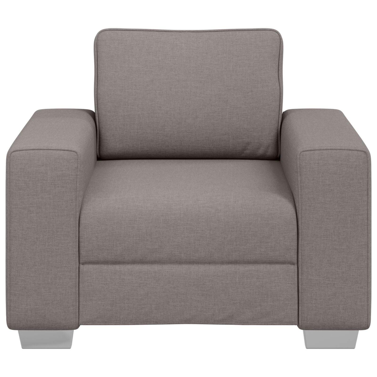 Fauteuil In - Stof Taupe 59 cm