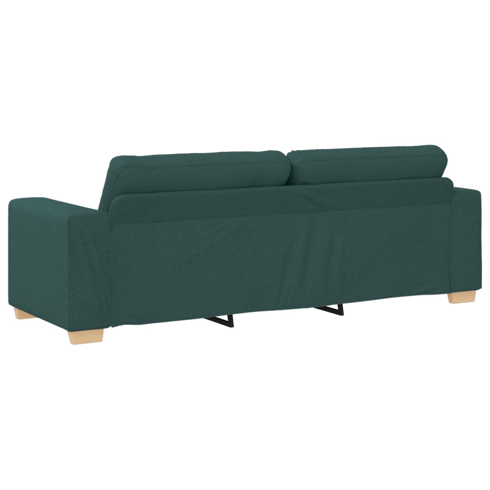 3-Zitsbank Stof Donkergroen 180 cm