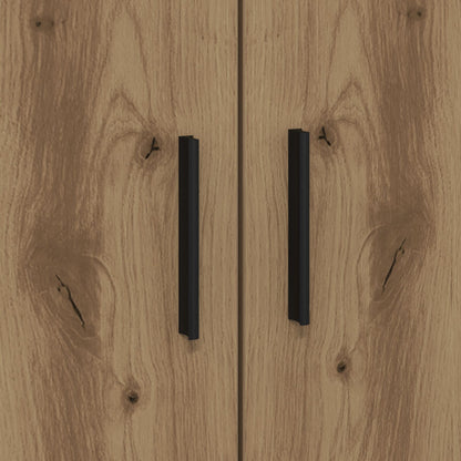 Opslagbed Ambachtelijke Eik 80X200 Cm