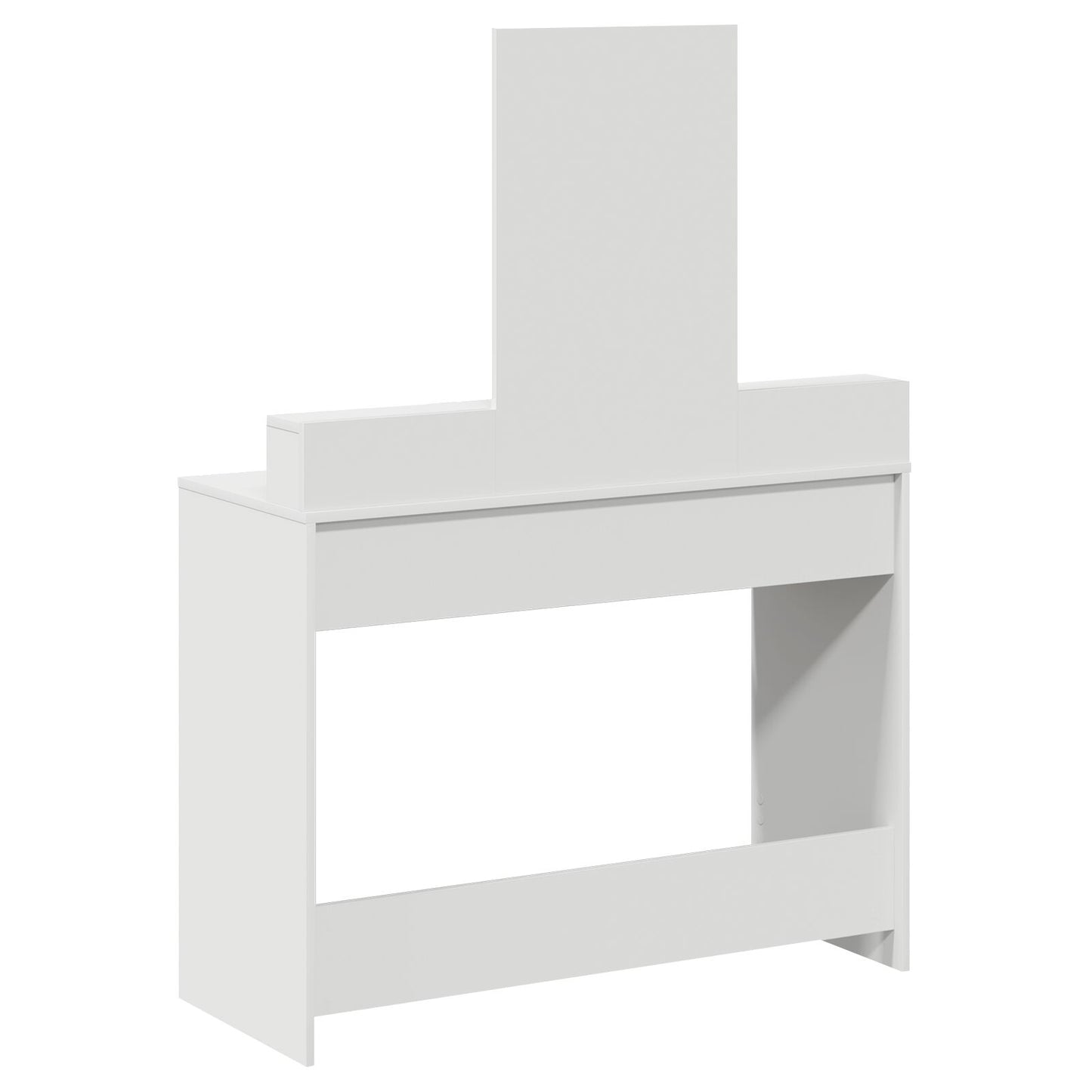 Kaptafel Met Lades - - 100 x 41 x 140 cm Wit