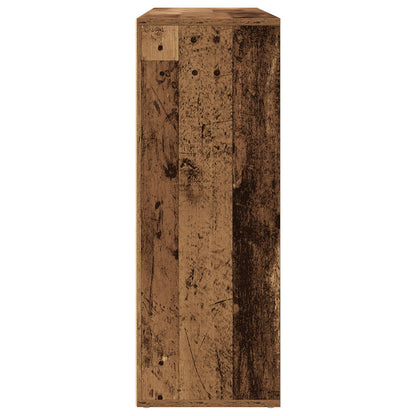 Zijtafel Set Van 2 Oud Hout Massief Hout Zijtafel Rechthoekig