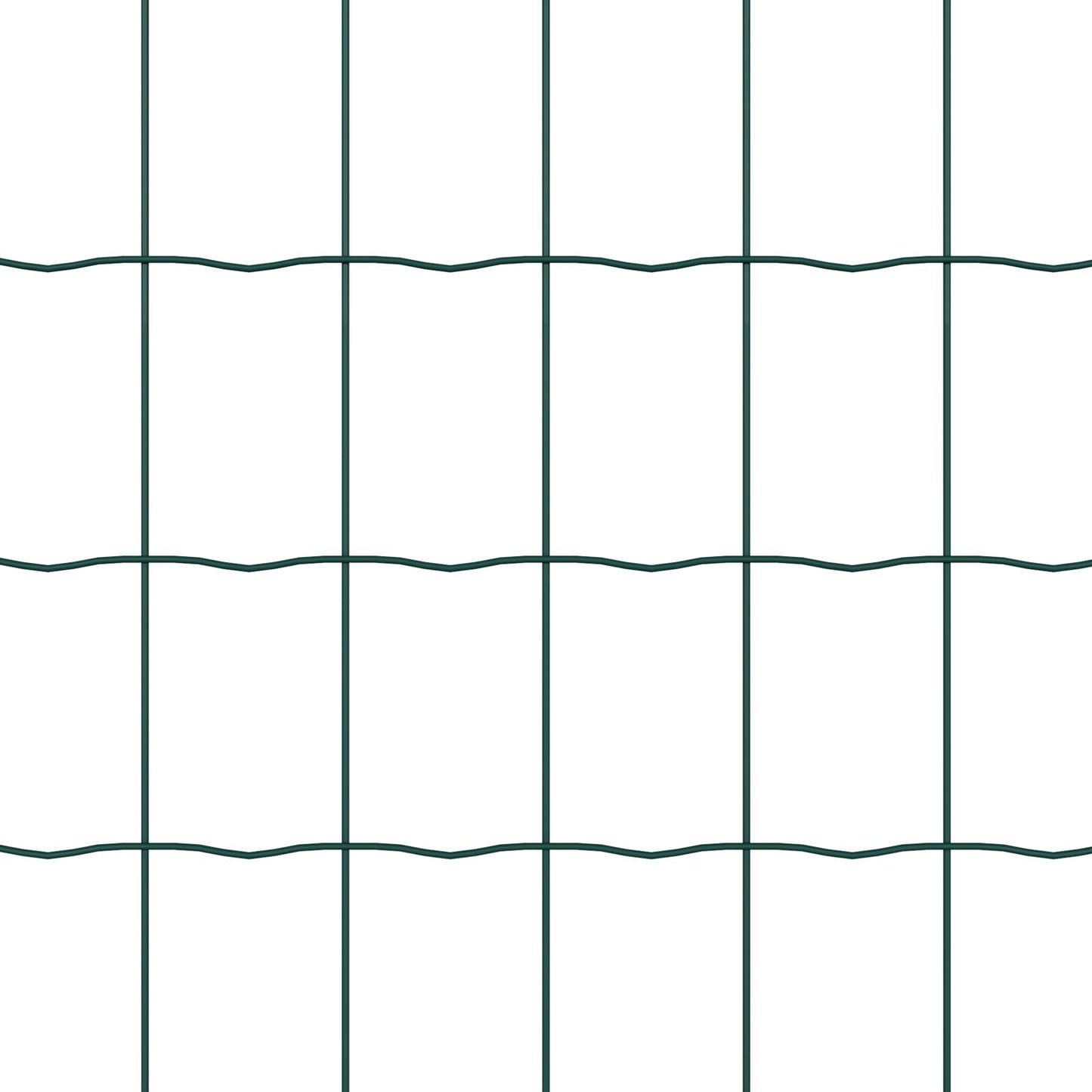Euro Schutting Met 5 U-Palen Groen 0.6X10 M Staal