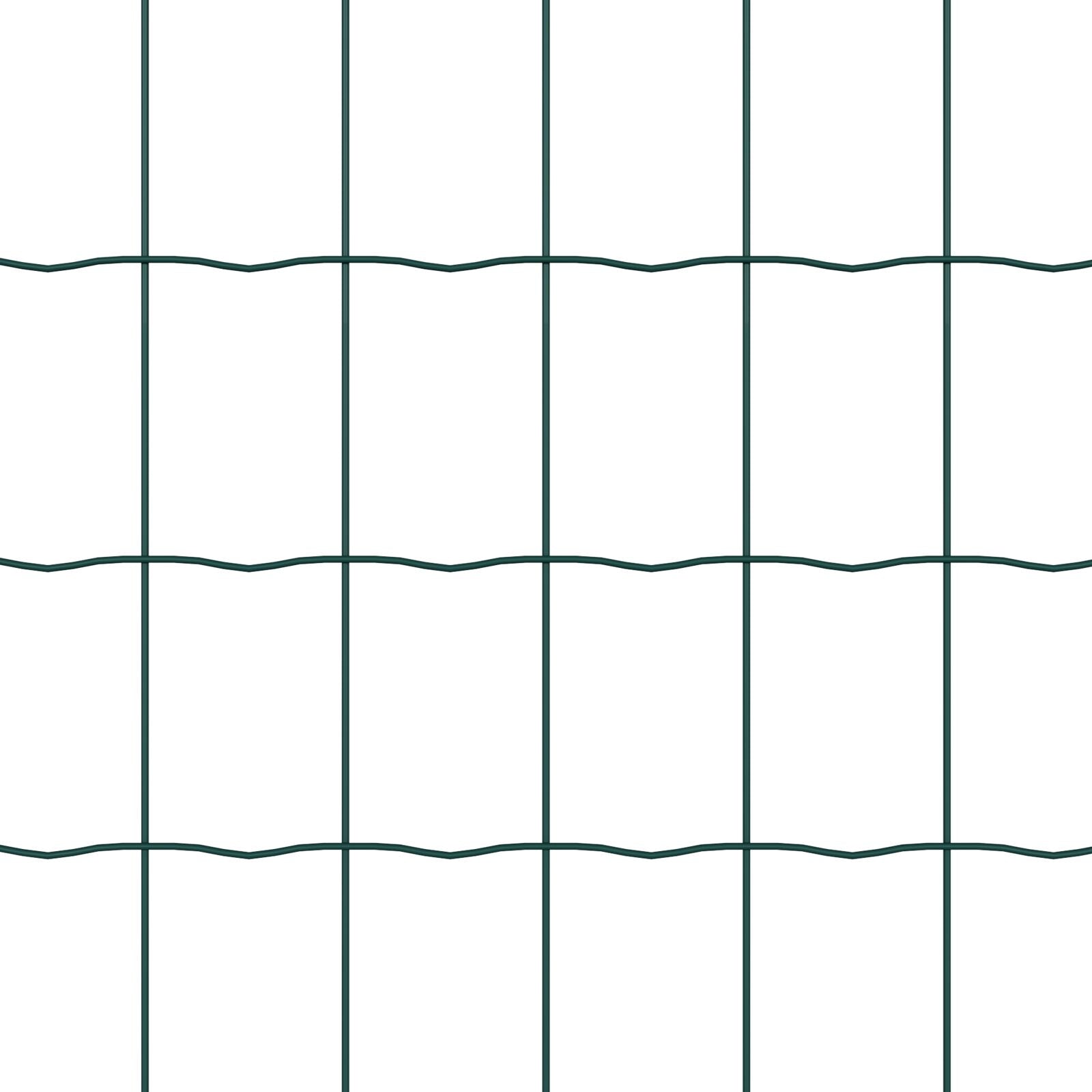 Euro Schutting Met 5 U-Palen Groen 0.6X10 M Staal
