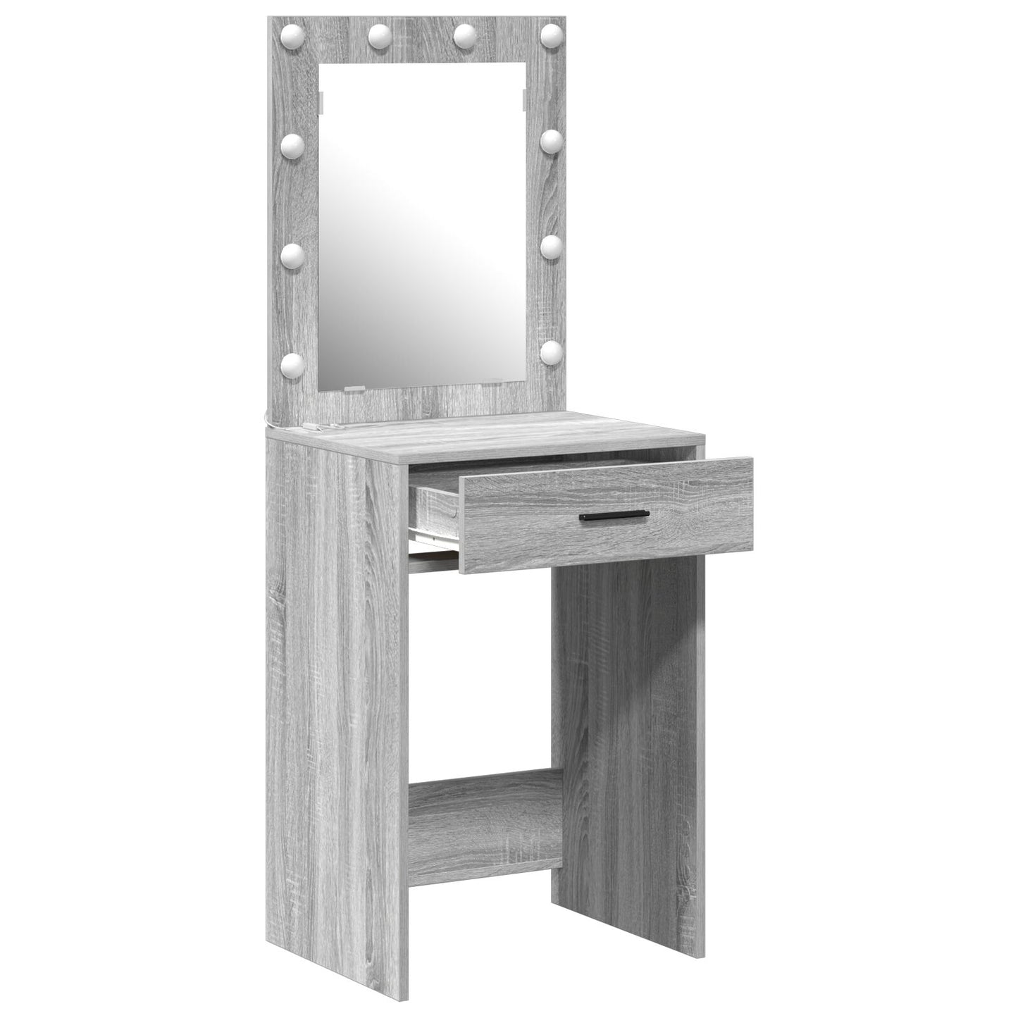 Kaptafel Met Led Verlichting Grijs Sonoma 50 x 41 x 135 cm