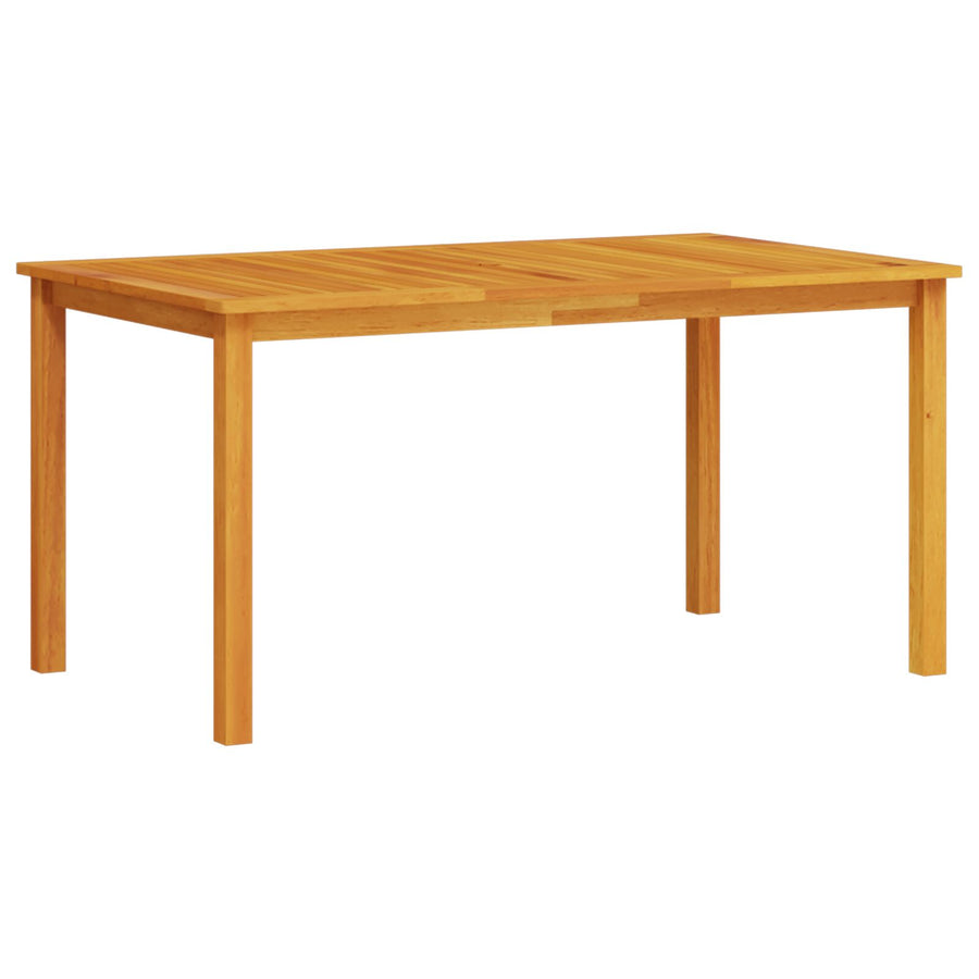 7-Delige Tuin Eetset Van Massief Acaciahout 6-Persoons 150 cm tafel lengte