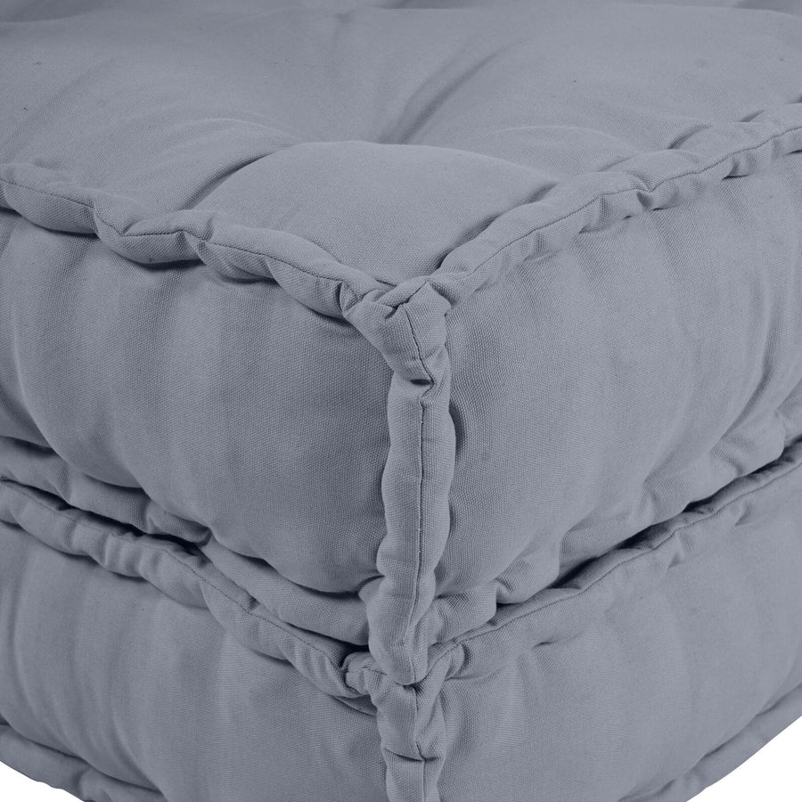 Modular Poef 70X70X54 Stof Grijs 70 x 70 x 54 cm Middelgrote sofa