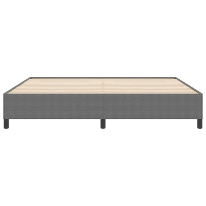 Bedframe Corduroy Stof Lichtgrijs 200 x 200 cm