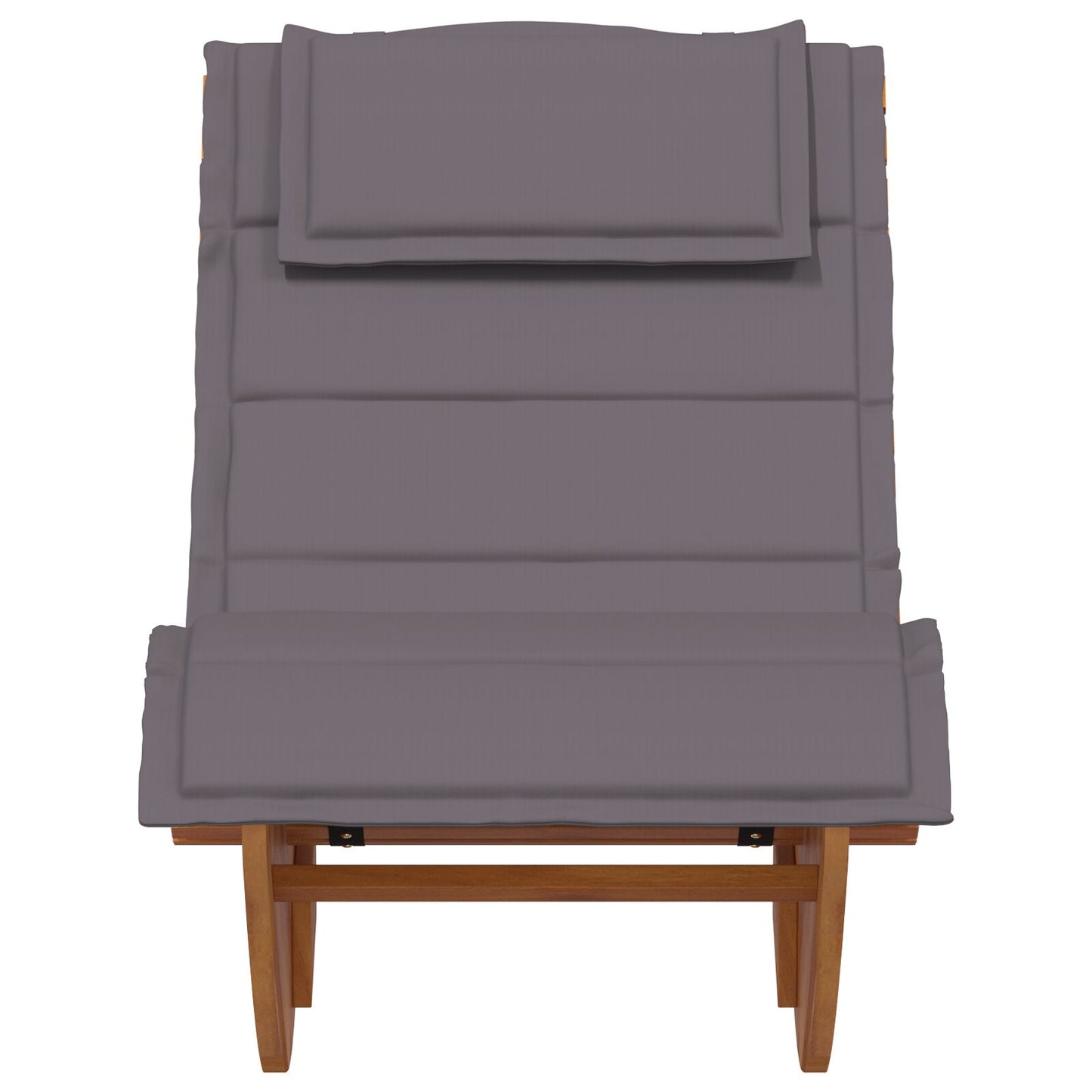 Zonnebed Set Van 2 Donkergrijs