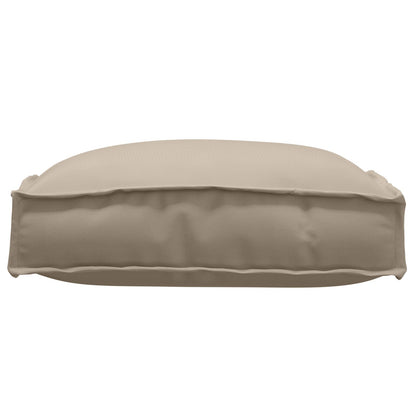 Palletkussens Voor Zitplaatsen 6 Stuks 40X40X8 Cm Oxford Stof Taupe