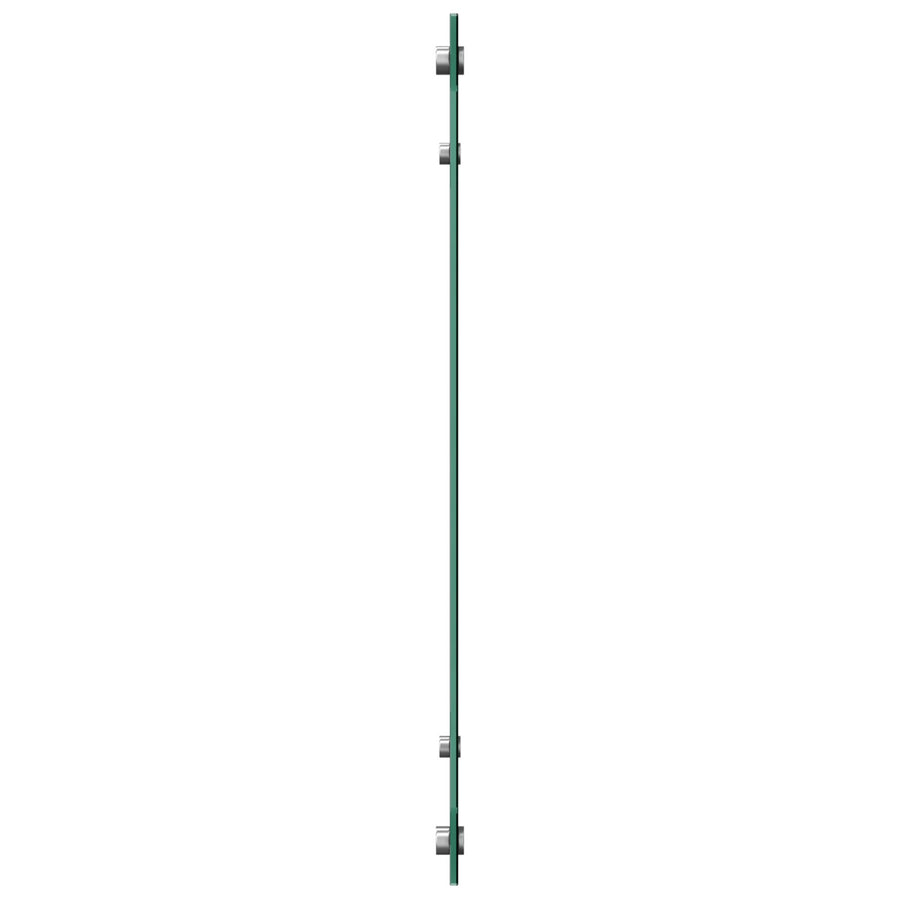 Keuken Achterwand In - 80X60X0.6 Cm Gehard Glas Donkergrijs 80 x 60 cm