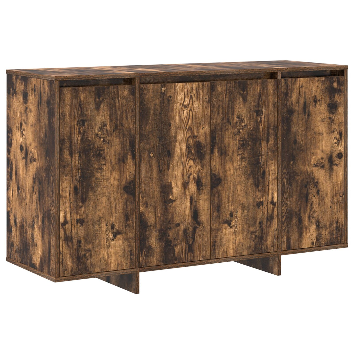 Gerookt Eiken Dressoir Gerookt Eiken Bewerkt Hout 120 X 41 X 75 Cm