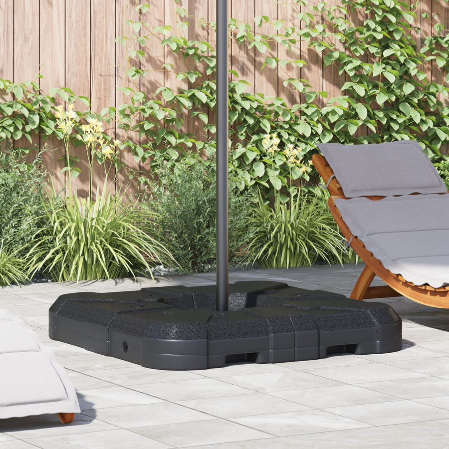2-Piece Parasoldrager Set: 110Kg Zand Of 70Kg Water