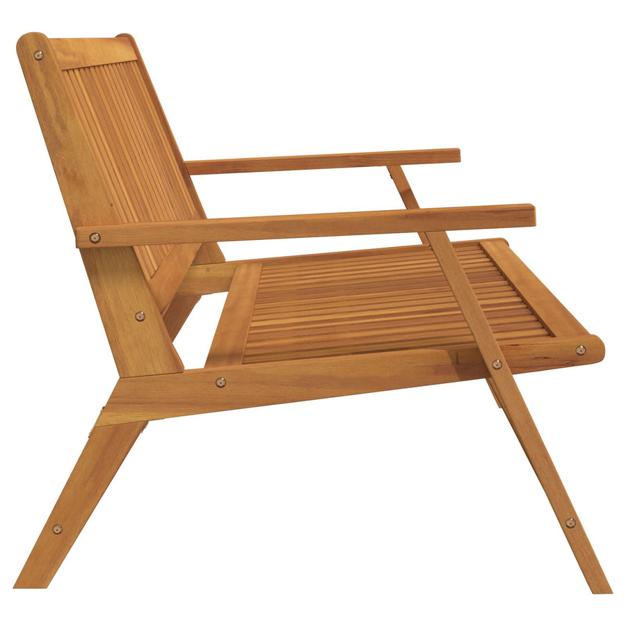 Tuin 122,5X77X74 Cm Massief Acaciahout Bank