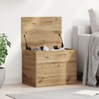 Opbergkist eikenkleurig 60x42x46 cm