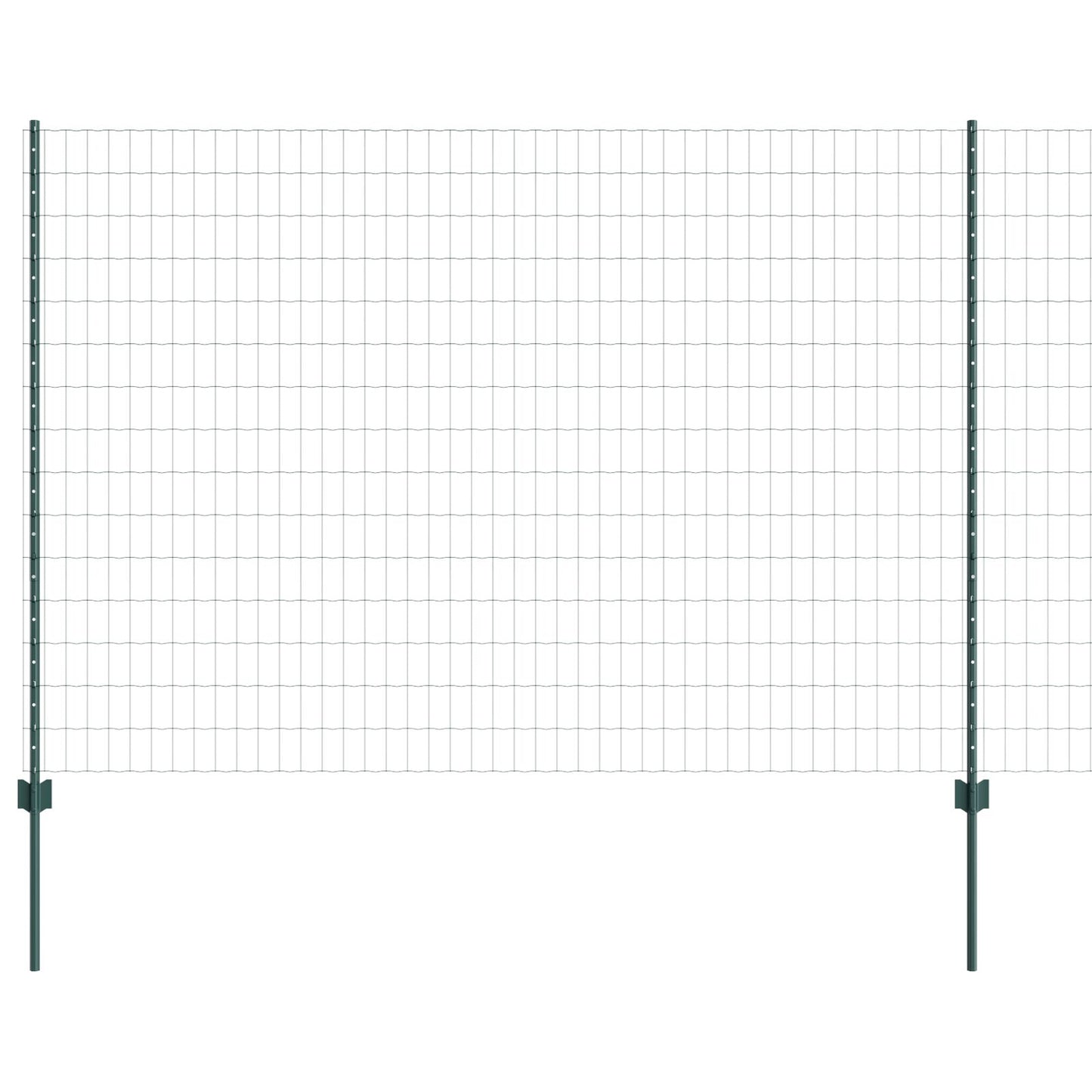 Euro Hek Met 5 U-Posts Groen 1,6X10 M Staal