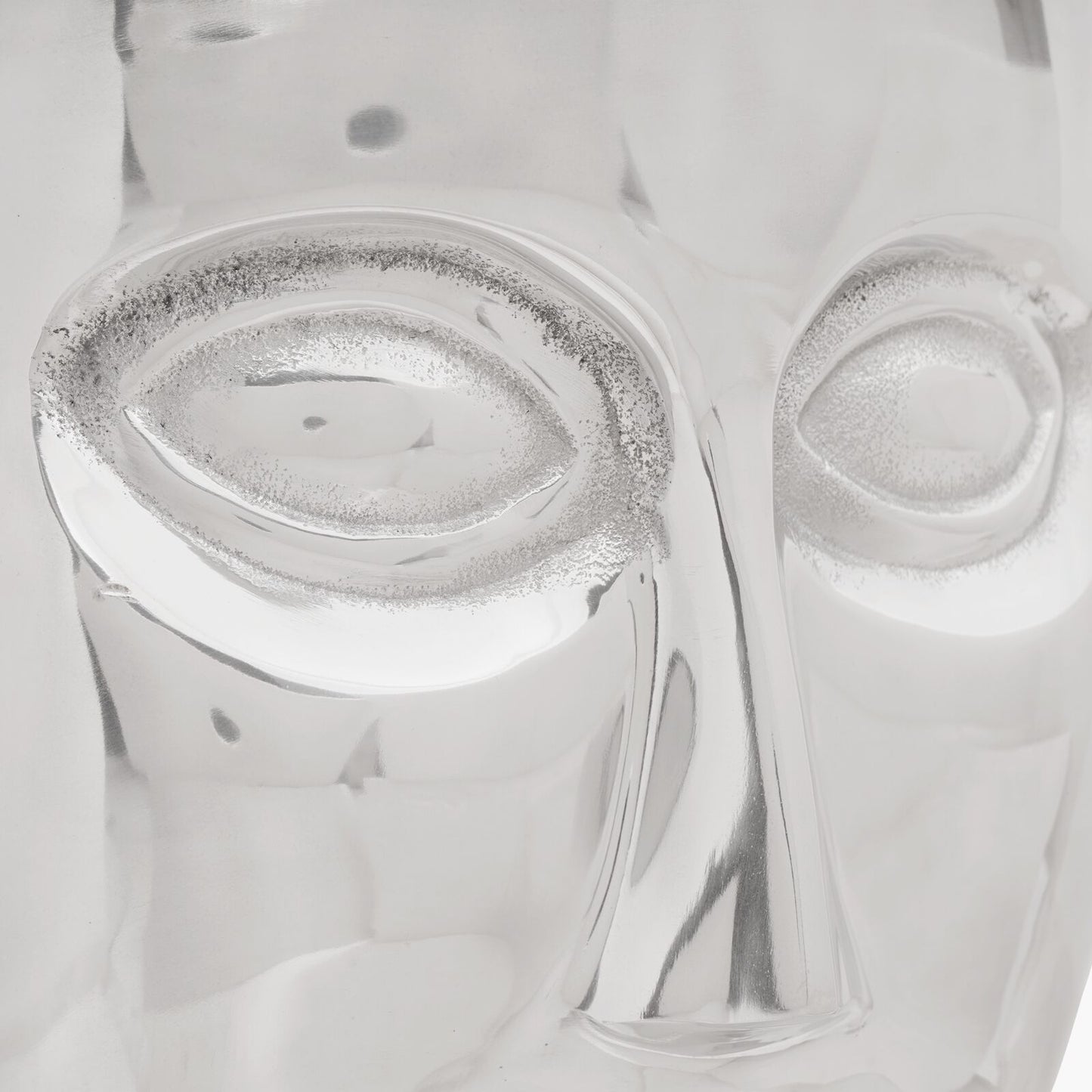 Face Kruk Zilver 33X33X45 Cm Aluminium