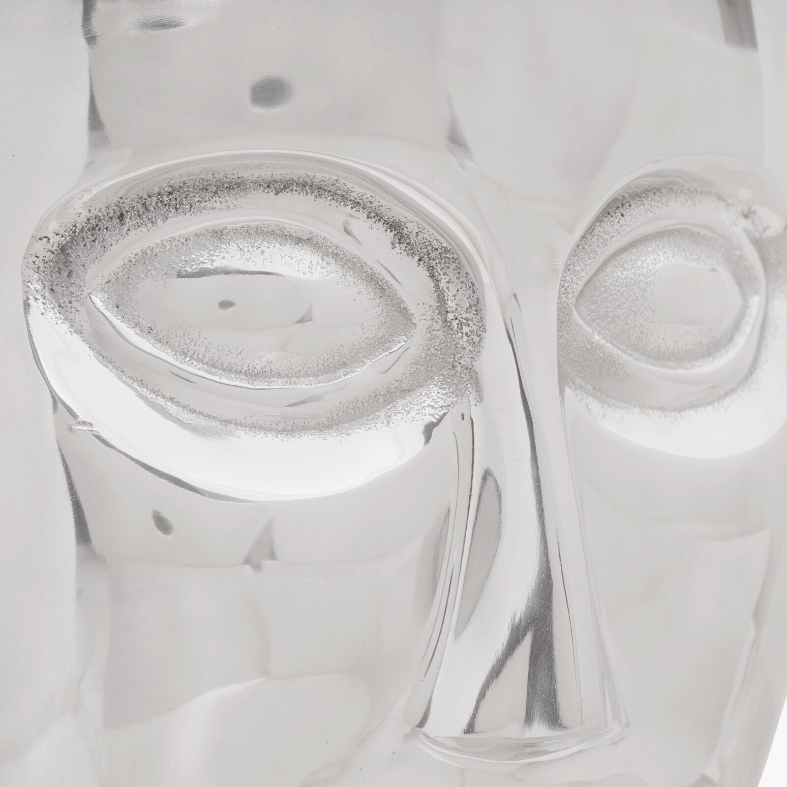 Face Kruk Zilver 33X33X45 Cm Aluminium