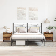 Nachtkastje 2 stuks 45x34x44,5 cm oud hout