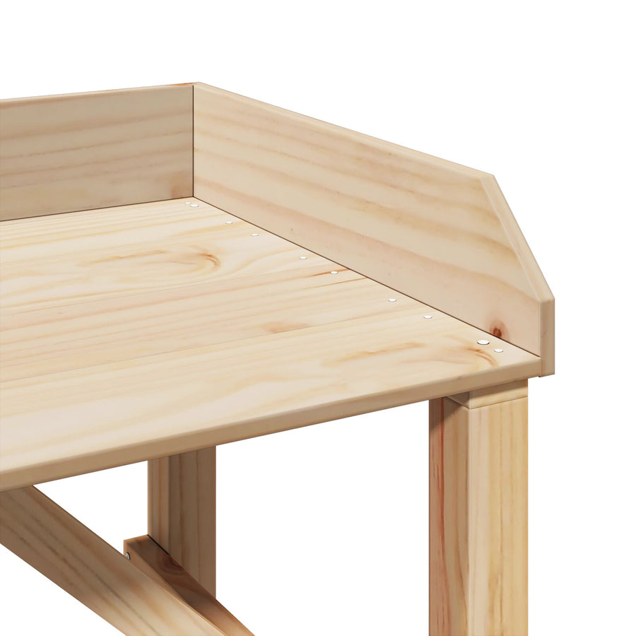 Tuin Potting Tafel 75X40X90 Cm Massief Hout Grenen Natuurlijk