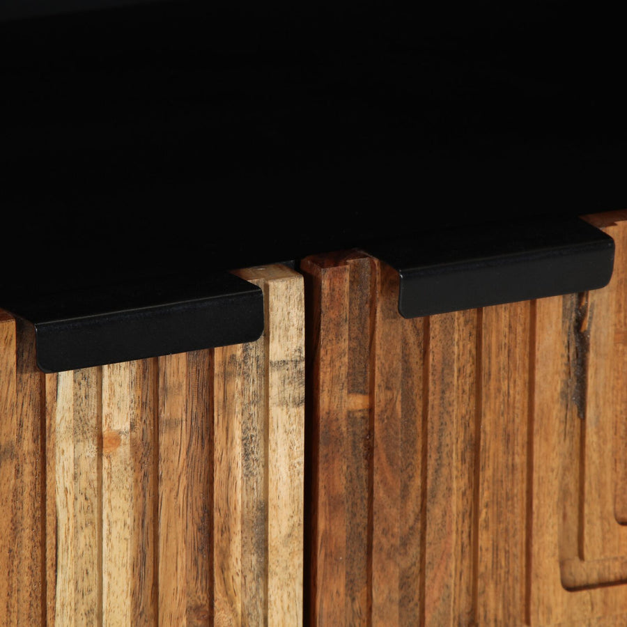 Dressoir 60X33X75 Cm Massief acaciahout