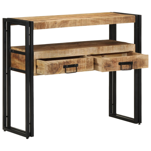 Table Console,Table D'appoint,Bout De Canapé Chêne Fumé 100x25x75 Cm Bois Ingenierie669147 90621428 Table Console,Table D'appoint,Bout De Canapé Chêne Fumé 100x25x75 Cm Bois Ingenierie669147 90621428