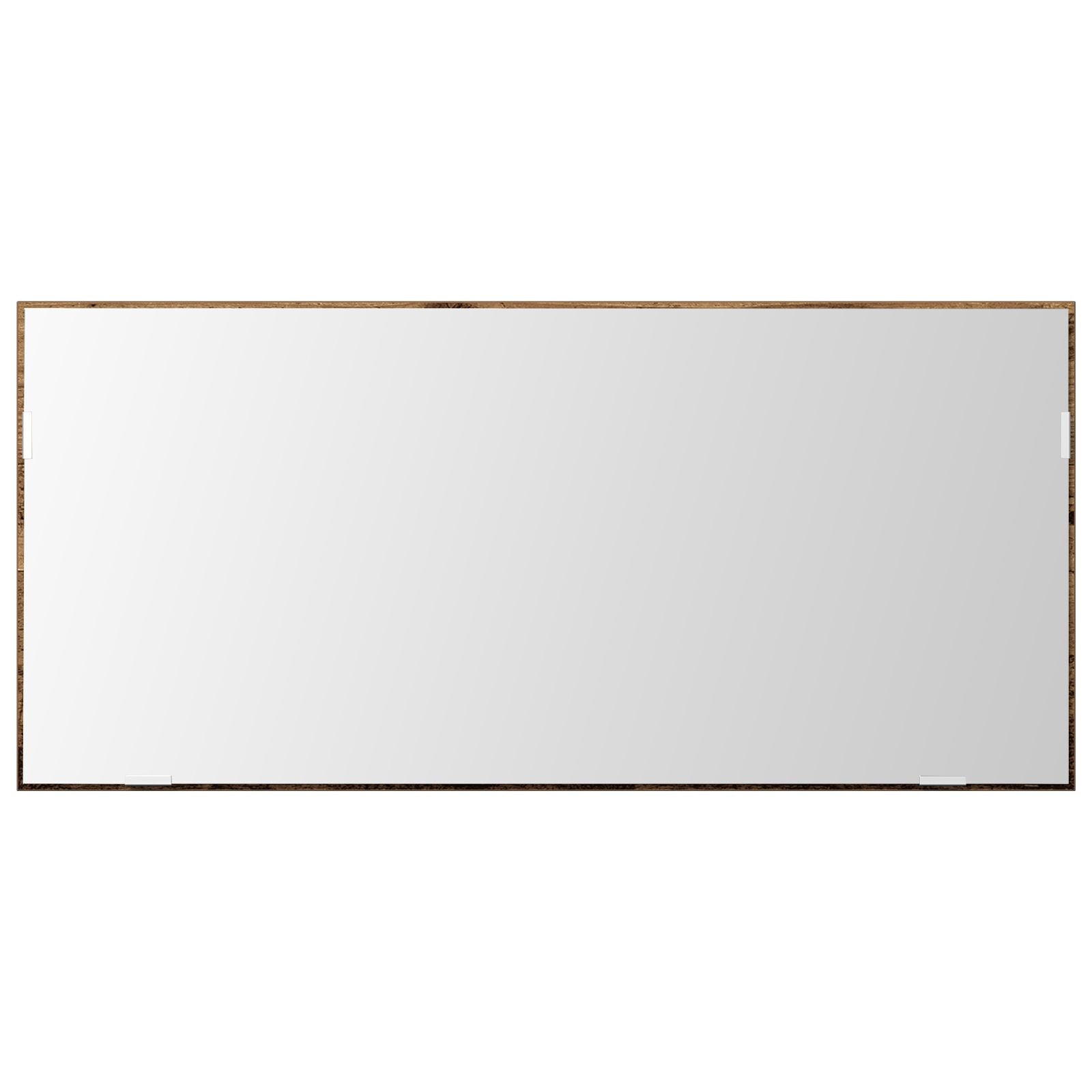 Badkamerspiegelkast Met Led-Verlichting Oude Hout 80X37 Cm