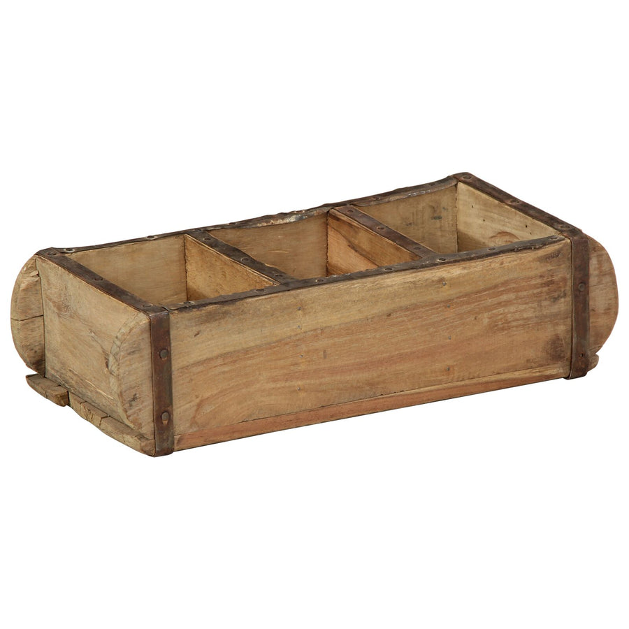 Dienbladen 4 Stuks Gemaakt Van Gerecycled Hout 30 x 14 x 9 cm