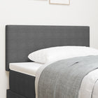 Hoofdbord 80 cm lichtgrijs corduroy muurmontage