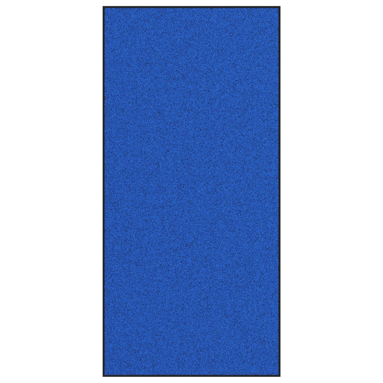 Deurmat Wasbaar Blauw 120X250 Cm