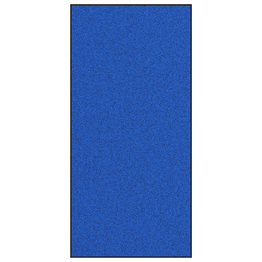 Deurmat Wasbaar Blauw 120X250 Cm