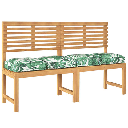 Pallet Kussens Voor Zit 4 Stuks 40X40X8 Cm Oxfordstof Bladerenpatroon
