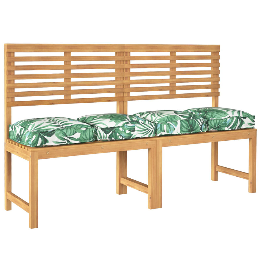 Pallet Kussens Voor Zit 4 Stuks 40X40X8 Cm Oxfordstof Bladerenpatroon
