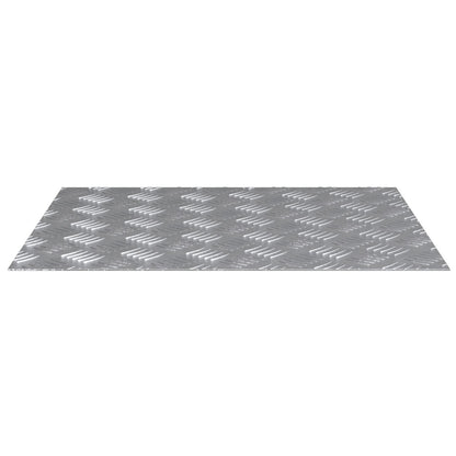 Aluminium Checker Platen 2 Stuks Antislip 60X50 Cm 60 x 50 x 0.2 cm Rechthoekig