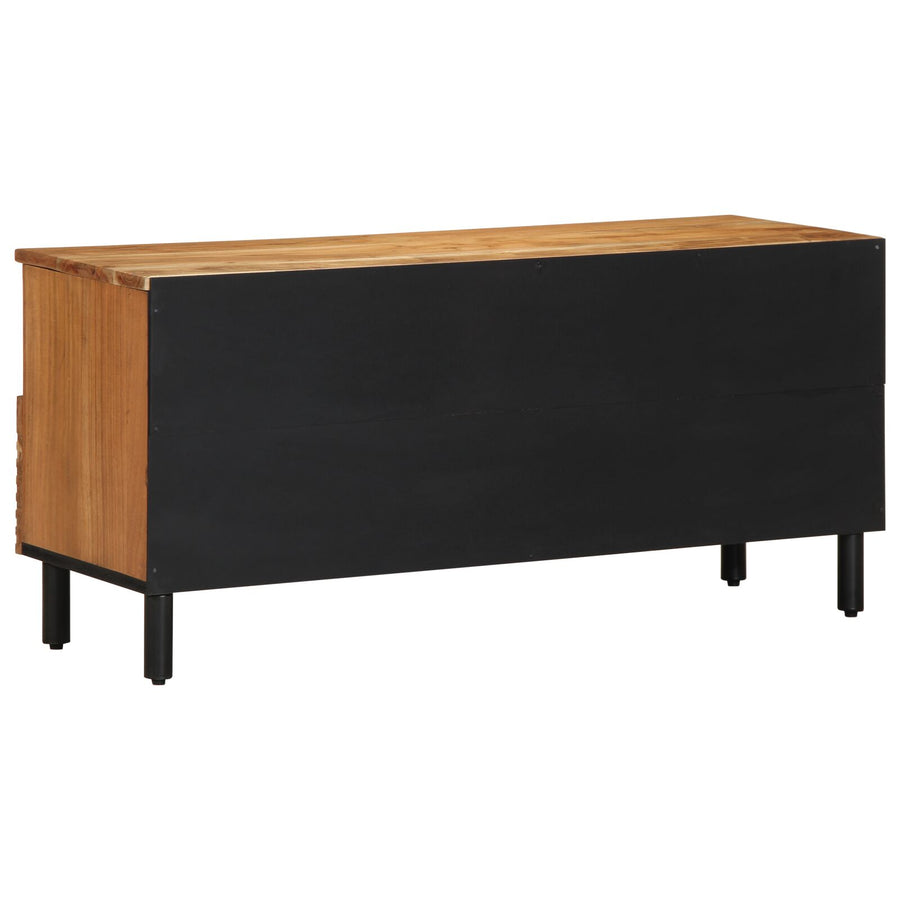 Tv-Meubel 100X33,5X46 Cm Massief acaciahout