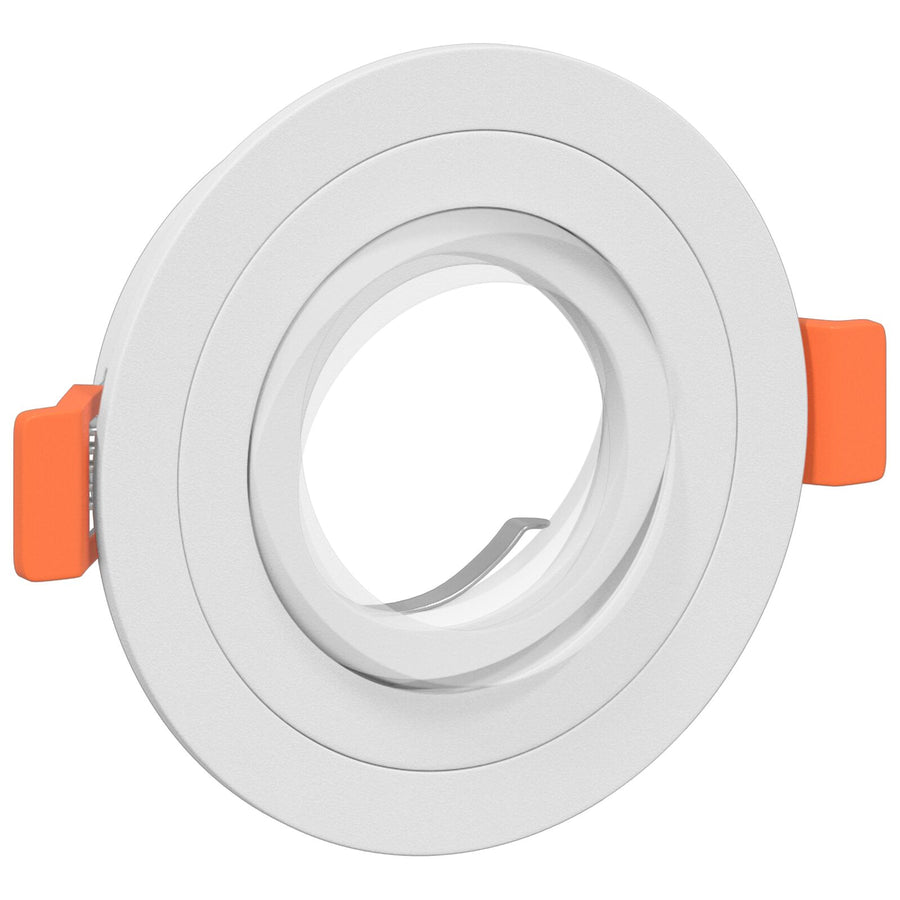 Ingebouwde Spots 24 Stuks Rond Gu10 Wit Ø91 Mm