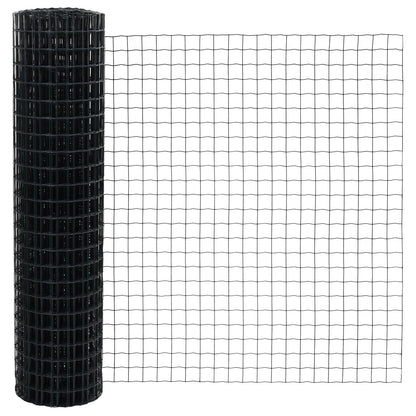Metalen Tuinomheining Set Set Van 2 Grijs Metaal Medium